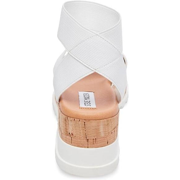 STEVE MADDEN Women Bandi Wedge Sandal - 7.5 - Picture 5 of 7